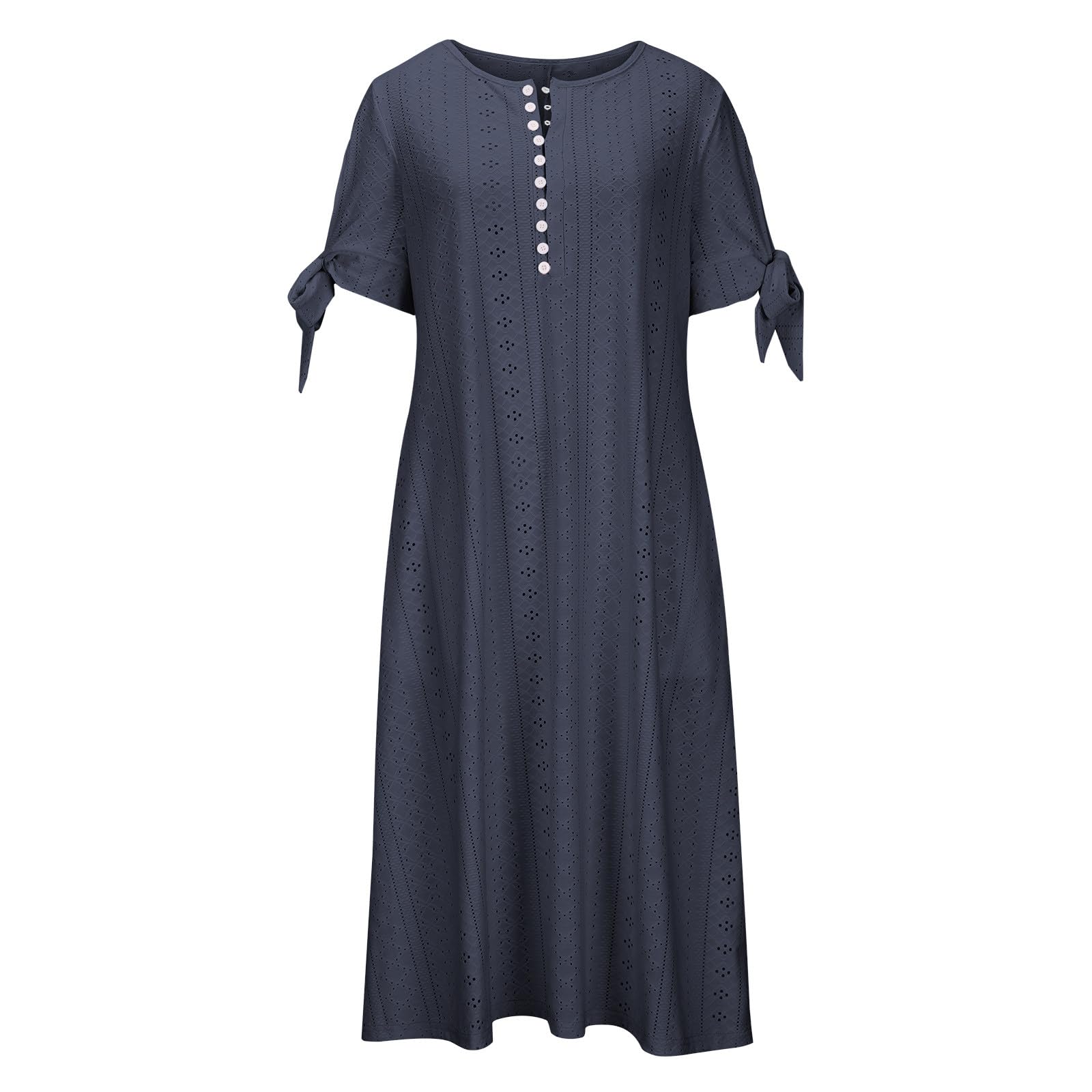 Foto 5 pulgar | Vestido De Verano Genérico Con Hombros Descubiertos Y Cuello En V Para Mujer - Venta Internacional.