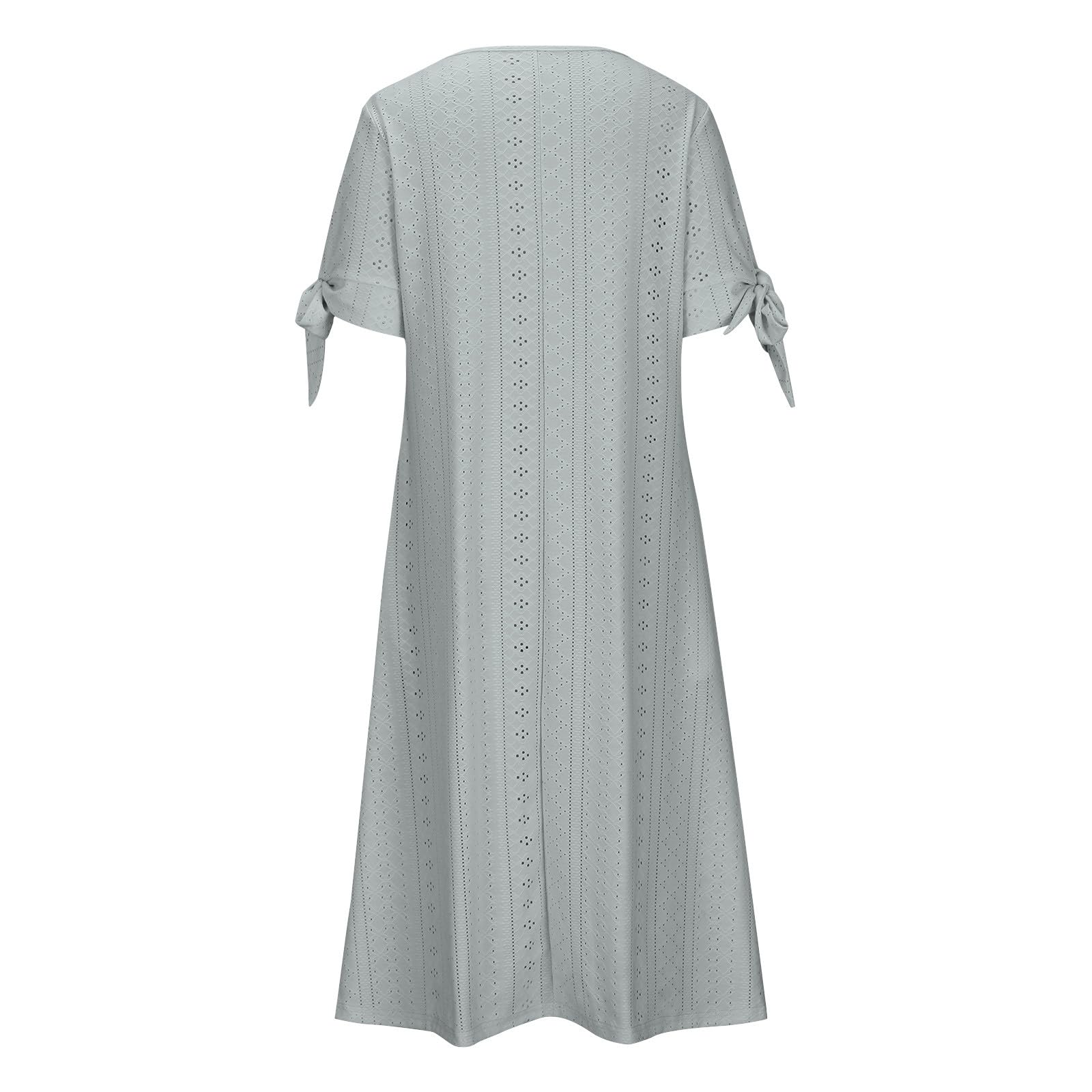 Foto 6 pulgar | Vestido De Verano Genérico Con Hombros Descubiertos Y Cuello En V 2025 - Venta Internacional.