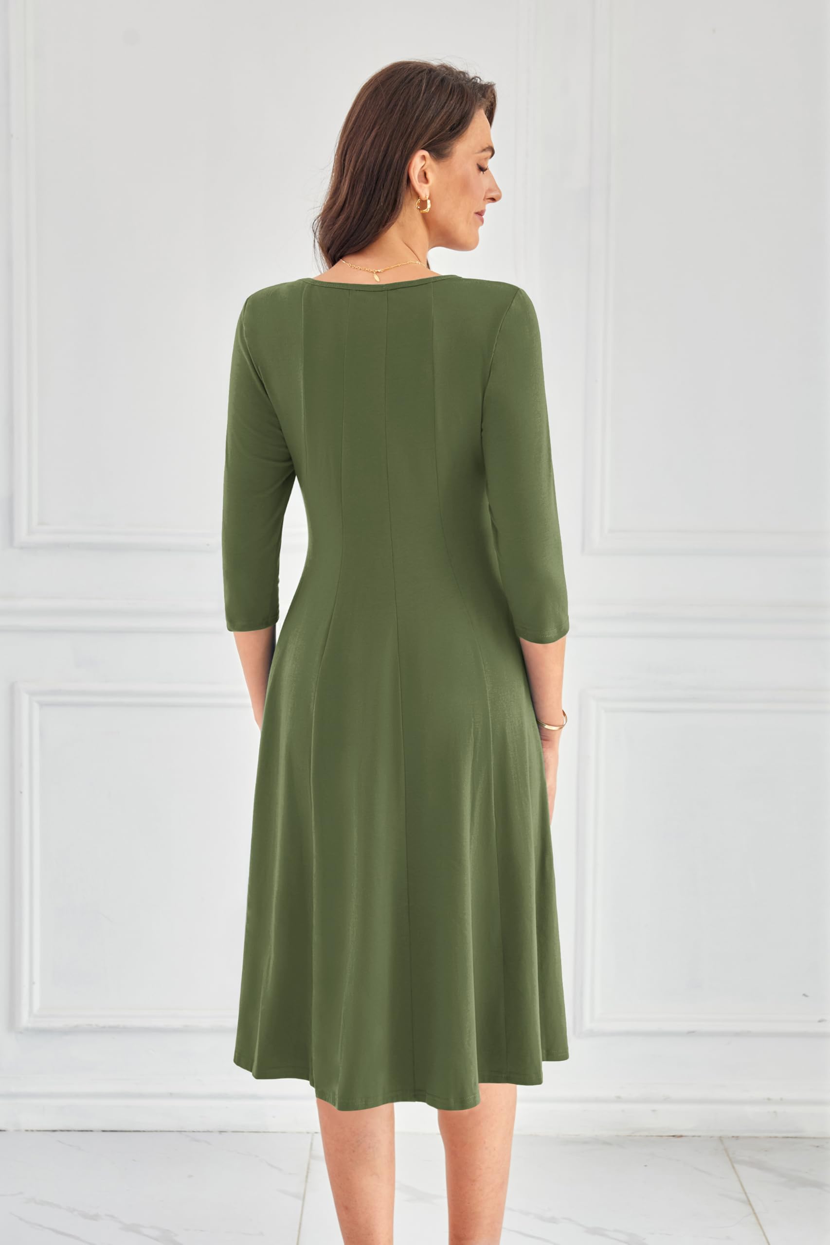 Foto 4 | Vestido Grace Karin, Casual, Holgado, Cuello Redondo, Algodón - Venta Internacional.