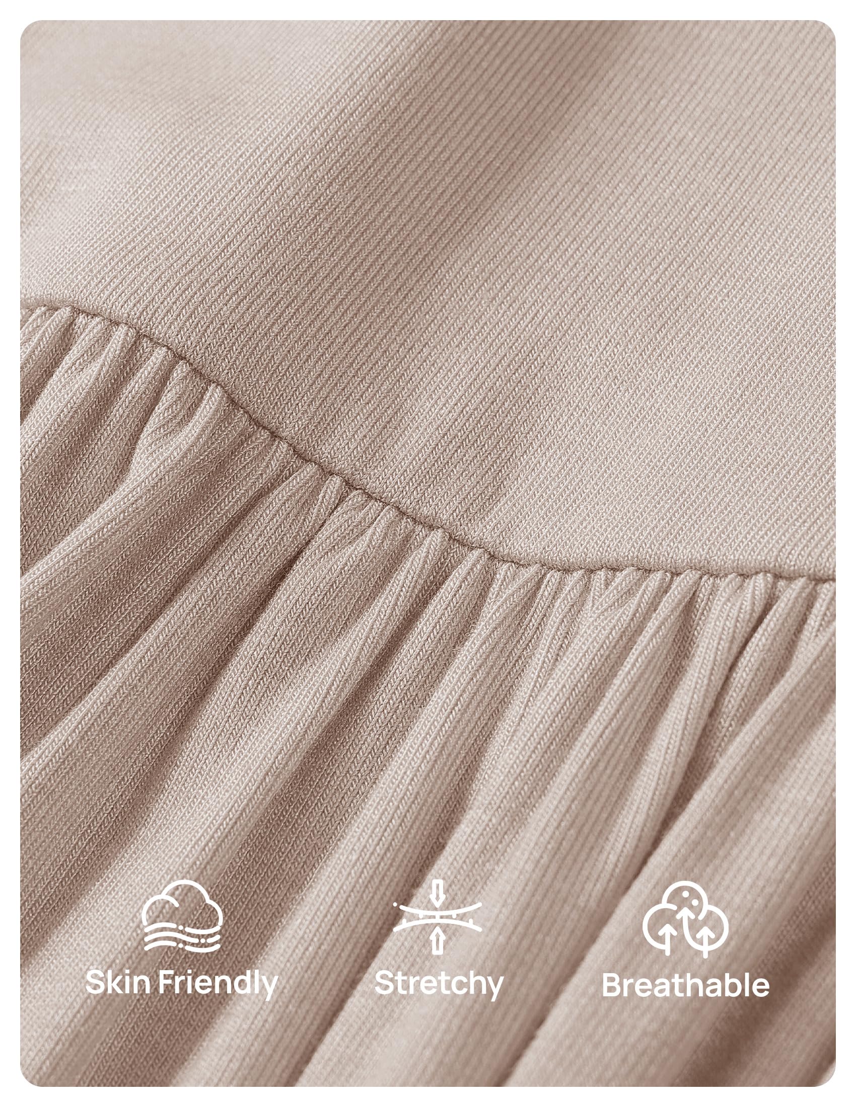 Foto 6 | Vestido Largo Zesica 2025 De Verano Con Hombros Descubiertos Para Mujer - Venta Internacional.