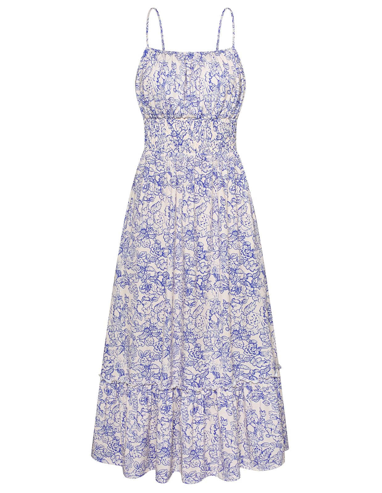 Foto 2 pulgar | Vestido Grace Karin Summer Beach Con Tirantes Finos Con Estampado Floral M - Venta Internacional.
