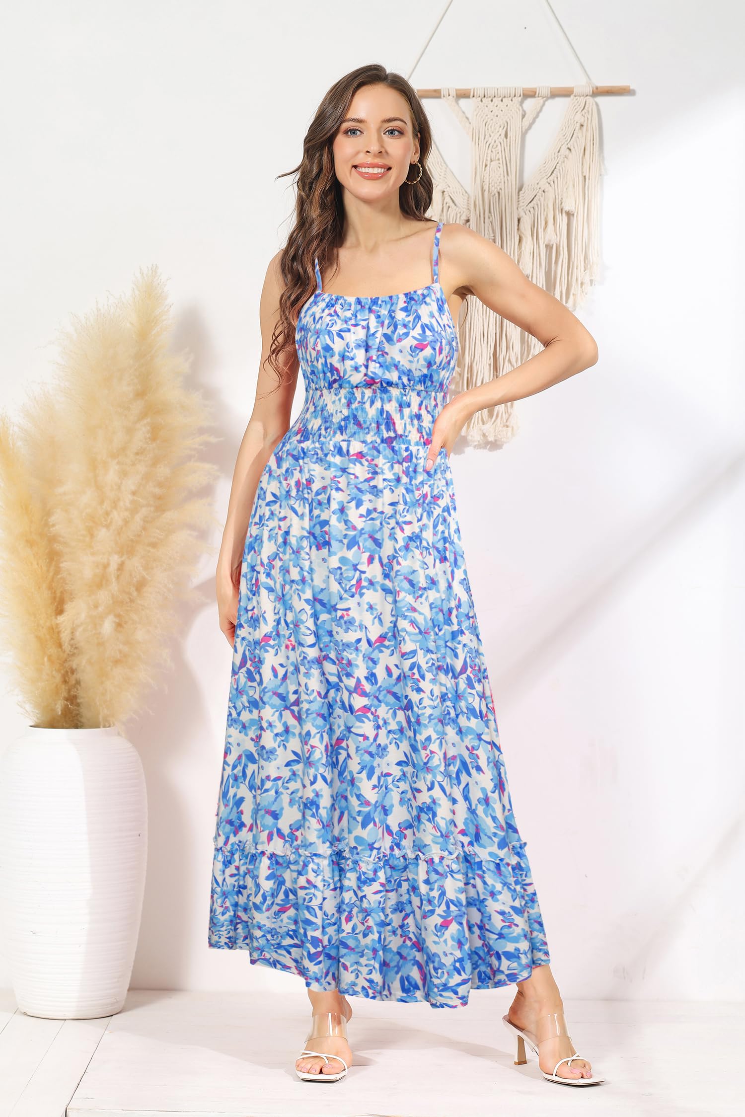 Foto 3 | Vestido Grace Karin Para Mujer, Verano 2025, Sin Mangas, Línea A, Azul Xl - Venta Internacional.