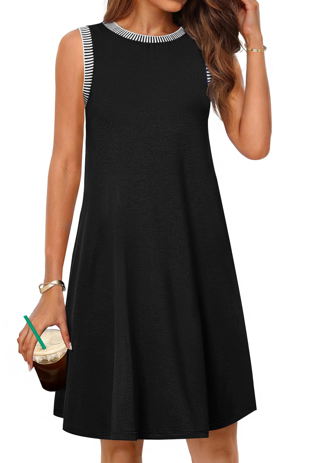 Foto 2 pulgar | Vestido Casual Merokeety 2025 Verano Primavera para Mujer - Venta Internacional
