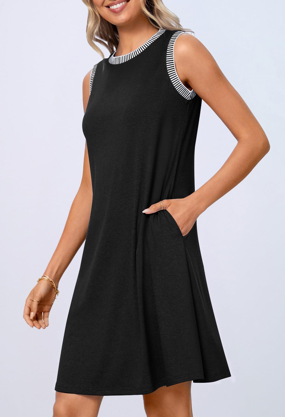 Foto 3 pulgar | Vestido Casual Merokeety 2025 Verano Primavera para Mujer - Venta Internacional