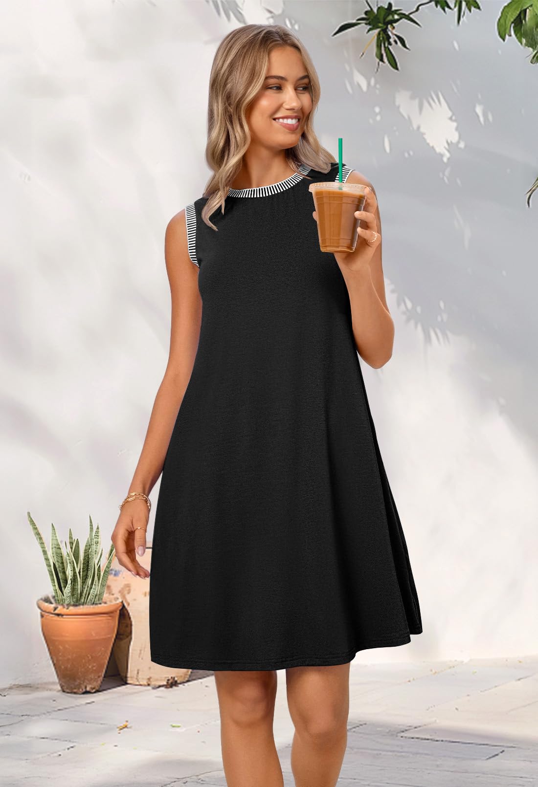 Foto 8 pulgar | Vestido Casual Merokeety 2025 Verano Primavera para Mujer - Venta Internacional
