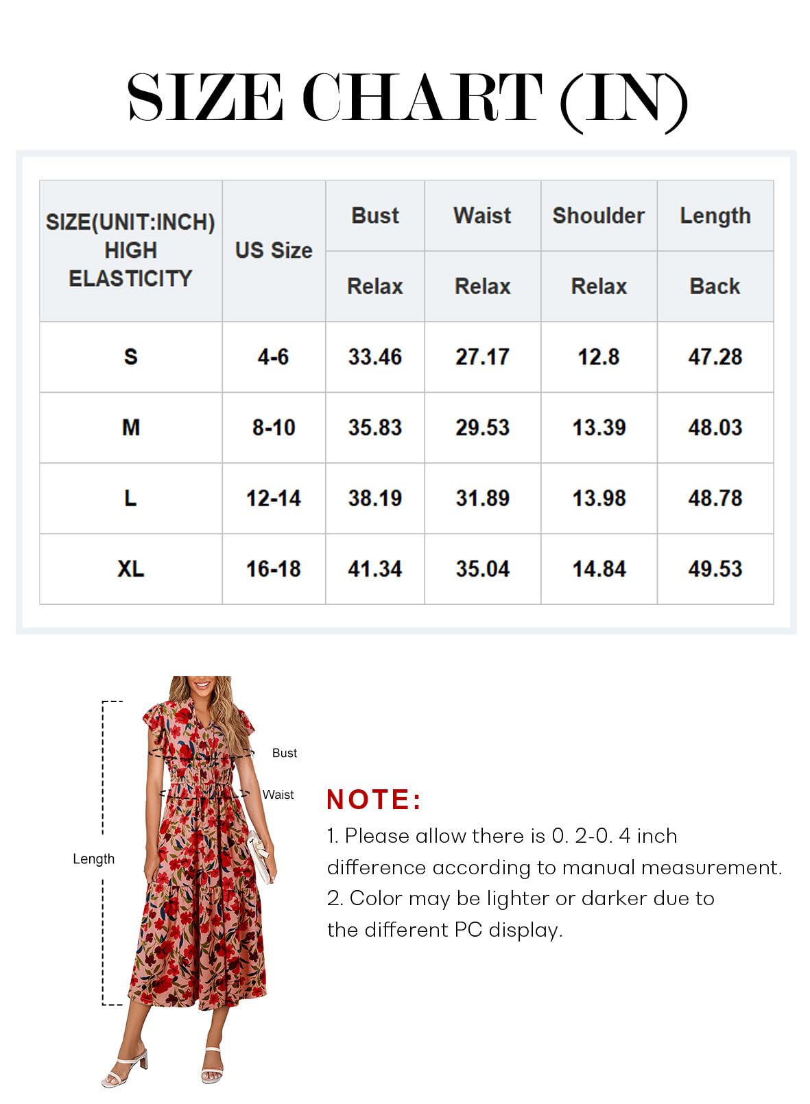 Foto 5 pulgar | Vestido Largo Blencot Con Estampado Floral De Verano Con Cuello En V Para Mujer - Venta Internacional.