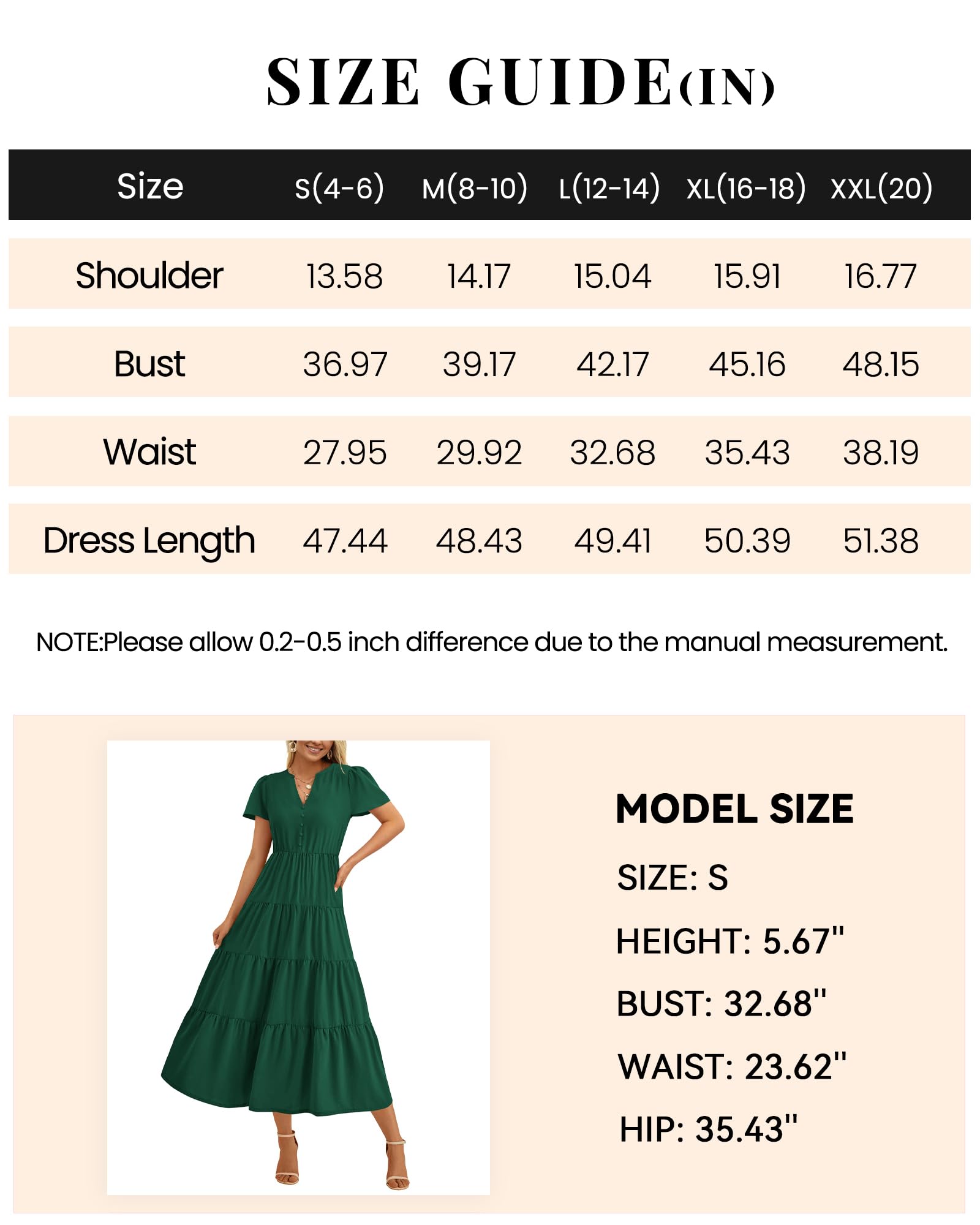 Foto 7 pulgar | Vestido Prettygarden para Mujer-Venta Internacional