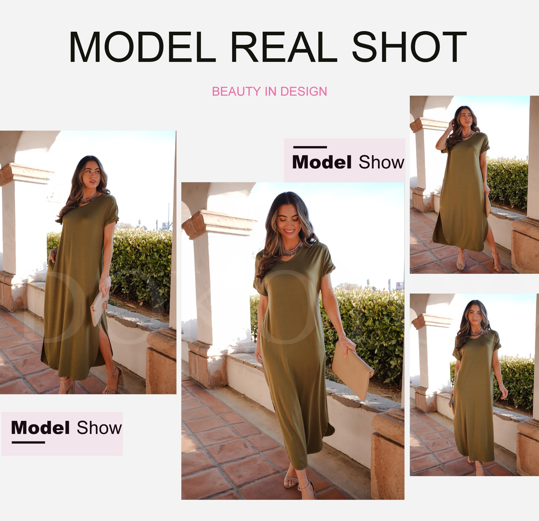 Foto 5 pulgar | Vestido Largo Dokotoo Summer Cruise Outfits 2025 Para Mujer - Venta Internacional.