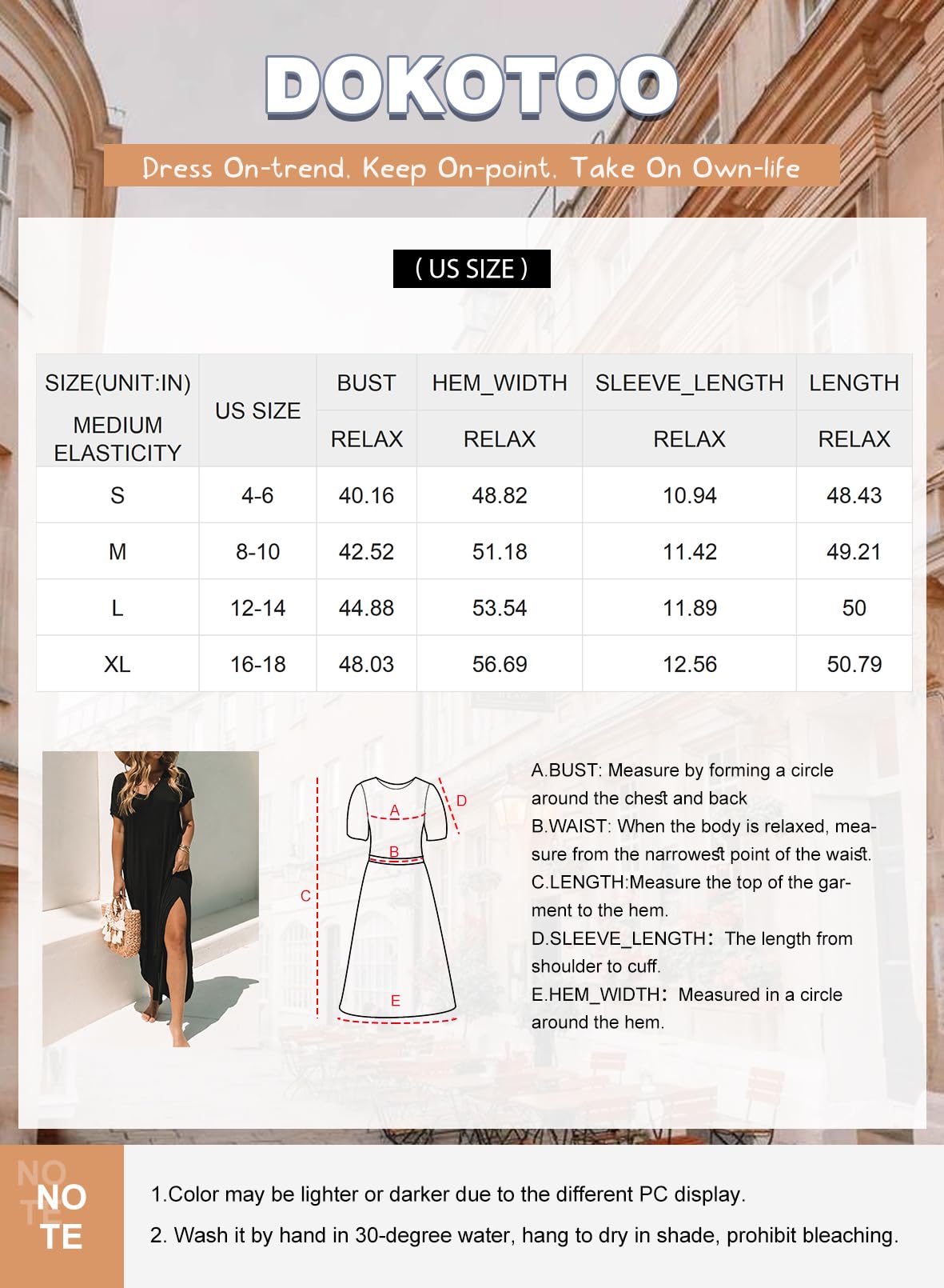 Foto 6 pulgar | Vestido Largo Dokotoo Summer Cruise Outfits 2025 Para Mujer - Venta Internacional.