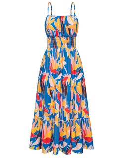 Foto 1 | Vestido Grace Karin, Sin Mangas, Maxi En Forma De A, Fruncido Y Escalonado - Venta Internacional.