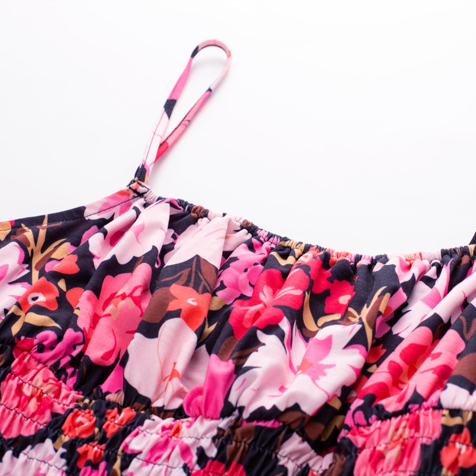 Foto 6 | Vestido De Verano Grace Karin Con Tirantes Finos Y Estampado Floral - Venta Internacional.