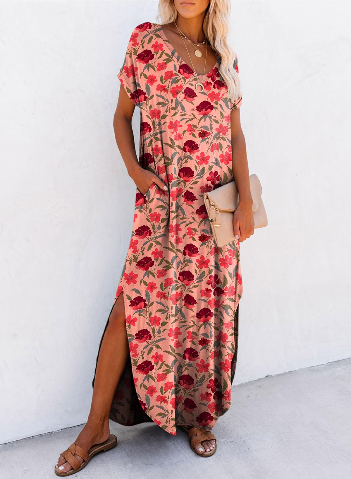 Foto 4 | Vestido Dokotoo Primavera/verano 2025 Vacation Cruise Floral L - Venta Internacional.