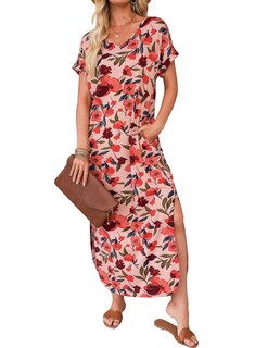 Foto 6 | Vestido Dokotoo Primavera/verano 2025 Vacation Cruise Floral L - Venta Internacional.