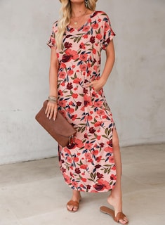 Foto 7 | Vestido Dokotoo Primavera/verano 2025 Vacation Cruise Floral L - Venta Internacional.