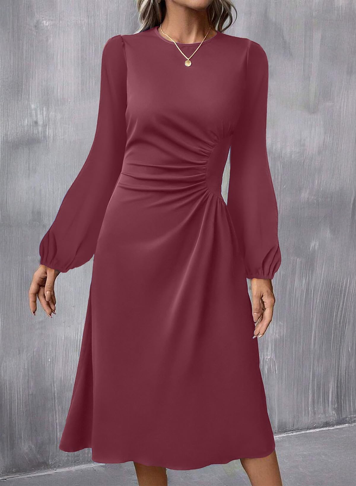 Foto 3 pulgar | Vestido Formal Happy Sailed Elegant A Line High Low Rose - Venta Internacional.