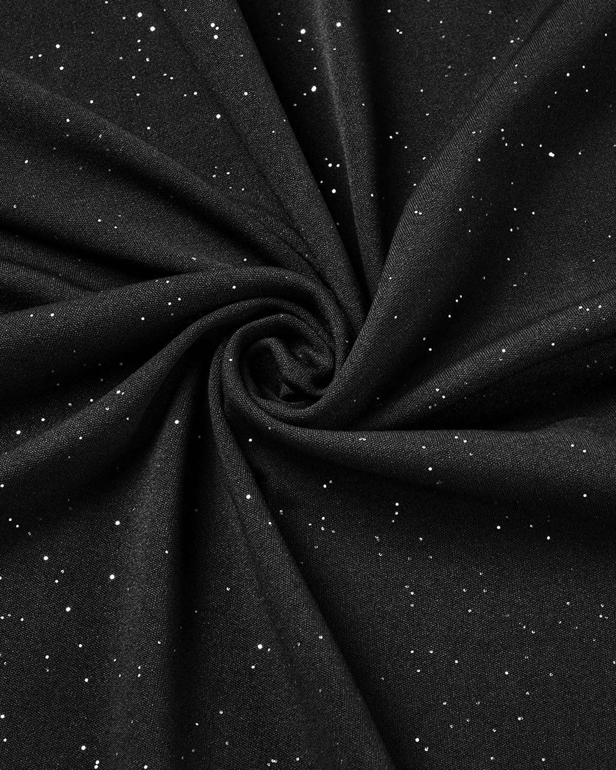 Foto 4 pulgar | Vestido Formal, Largo Y Curvilíneo, Negro, A La Moda, Pinup, Con Mangas - Venta Internacional.