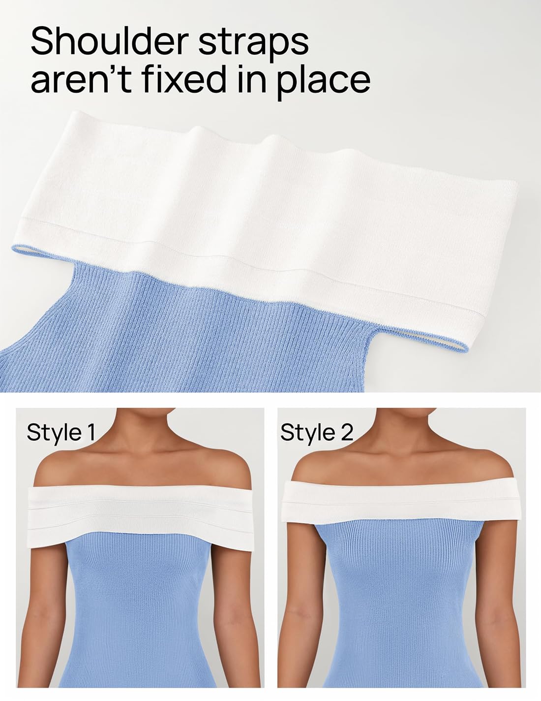 Foto 6 | Vestido Largo Zesica 2025 De Verano Con Hombros Descubiertos En Bloque De Colores - Venta Internacional.