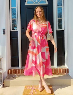 Foto 7 | Vestido Largo Zesica 2025 Con Estampado Floral Casual De Verano Para Mujer - Venta Internacional.
