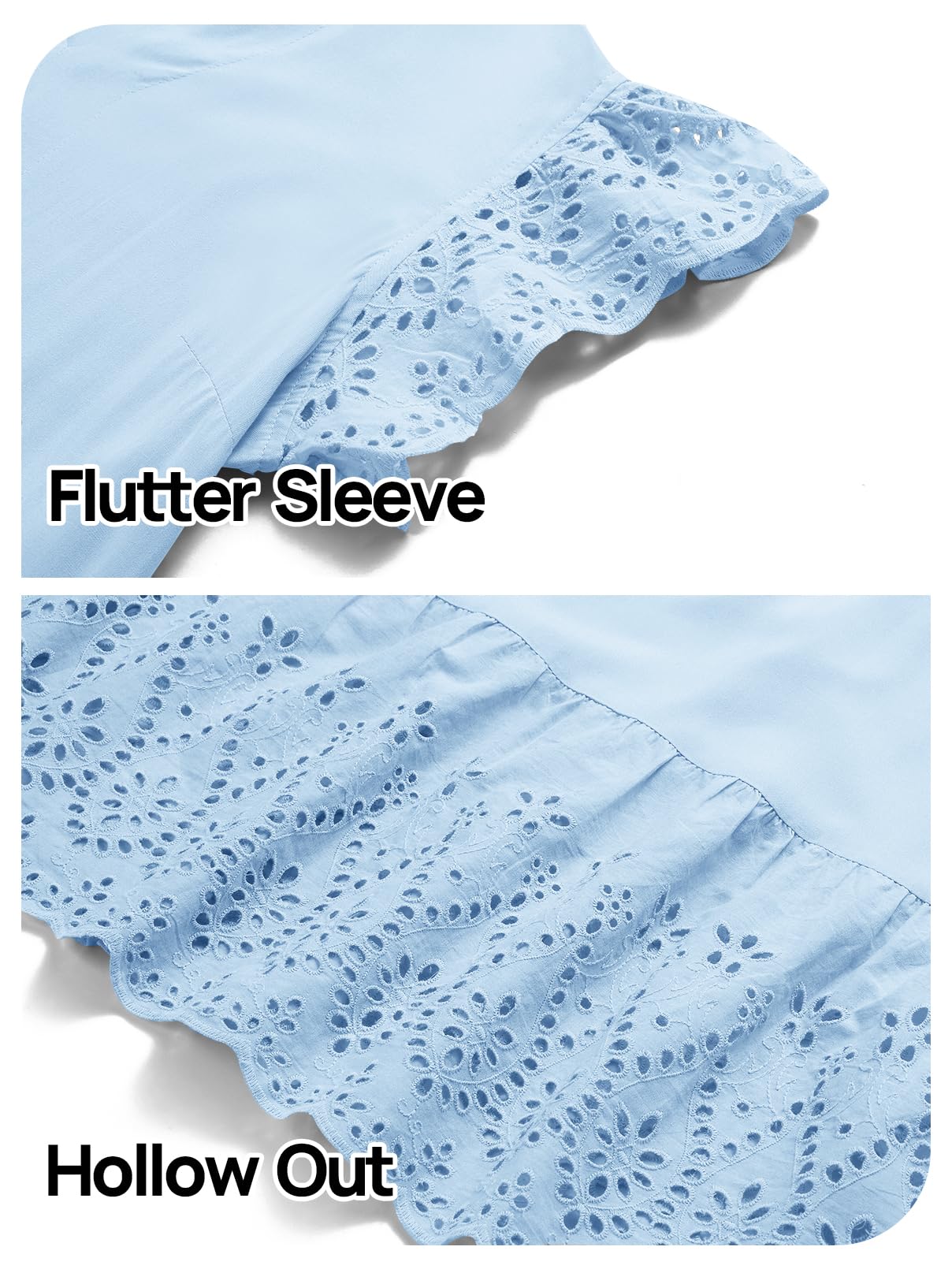 Foto 6 pulgar | Vestido Merokeety Para Mujer, Verano 2025, Manga Corta, Cuello En V - Venta Internacional.