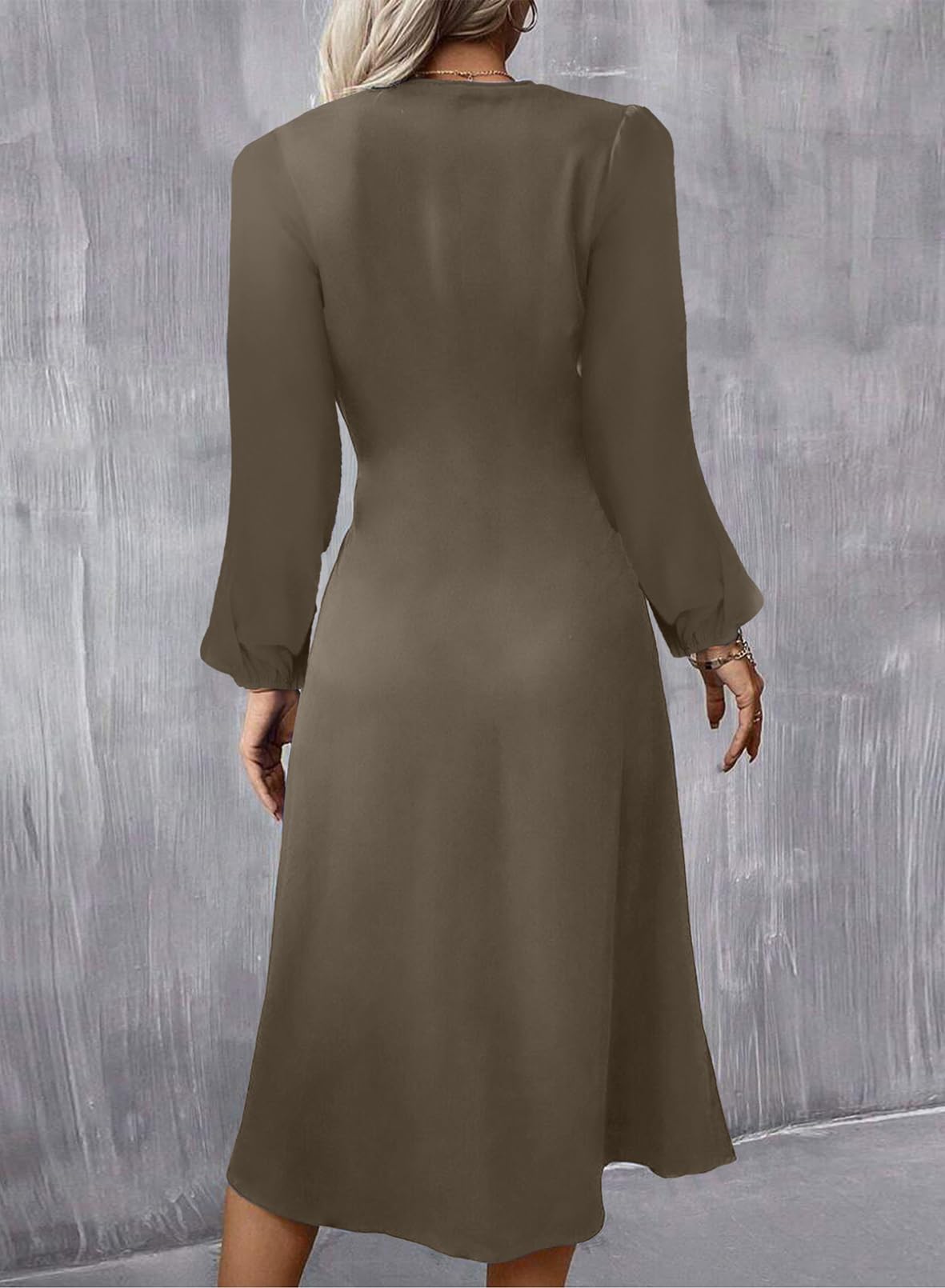 Foto 3 | Vestido Formal Happy Sailed Elegante Para Otoño E Invierno Para Mujer - Venta Internacional.