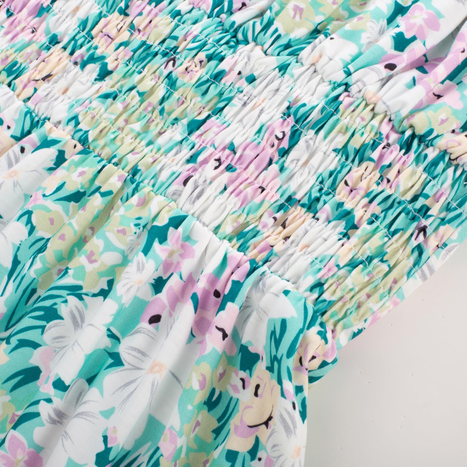 Foto 7 | Vestido Grace Karin Con Tirantes Finos Sin Mangas Y Estampado Floral - Venta Internacional.