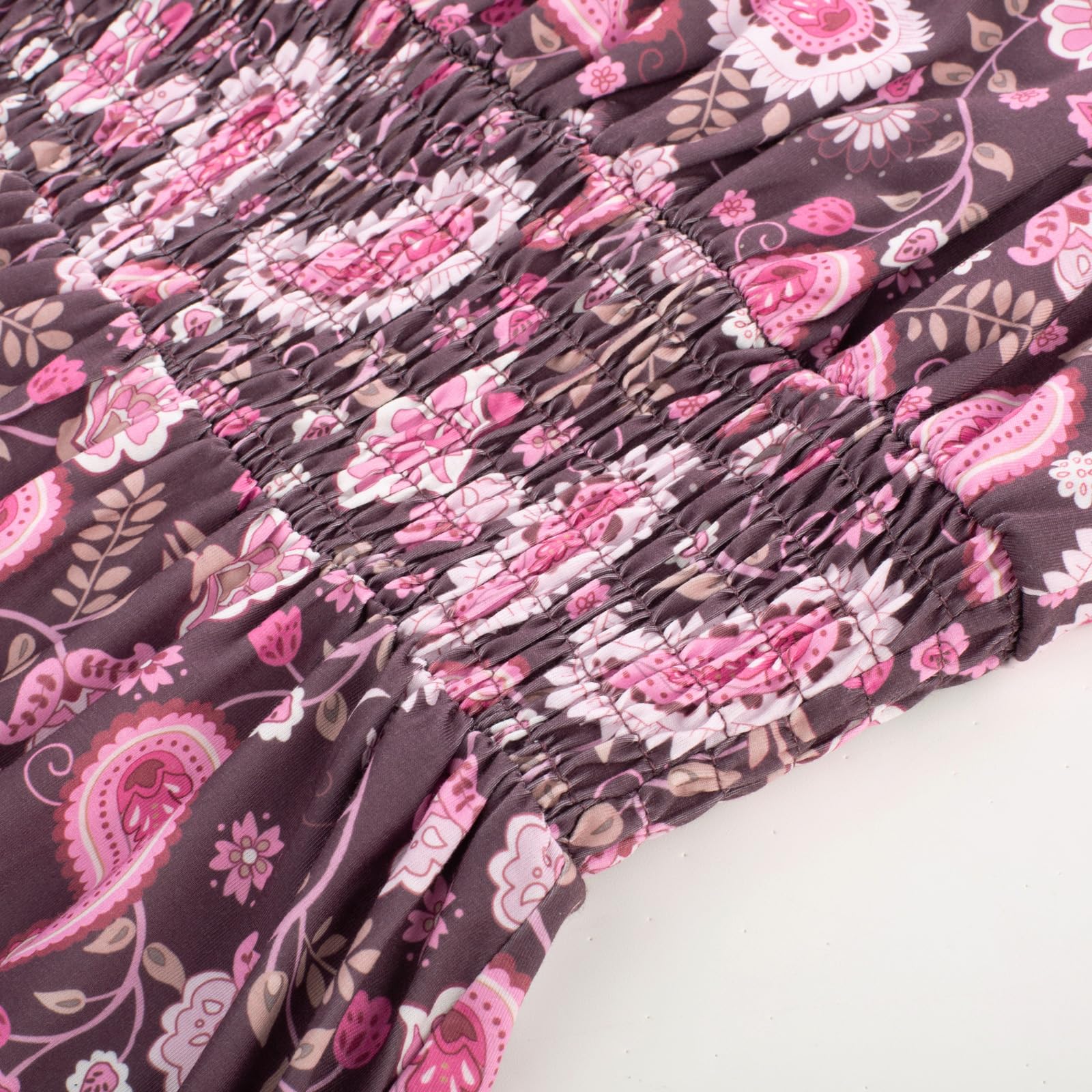 Foto 7 | Vestido Grace Karin Summer 2025 Para Mujer, Casual, Maxi, Rojo Vino - Venta Internacional.