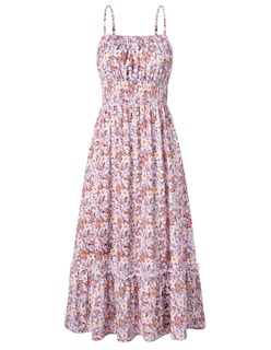 Foto 1 | Vestido De Verano Hawaiano De Primavera Grace Karin Maxi Morado S - Venta Internacional.