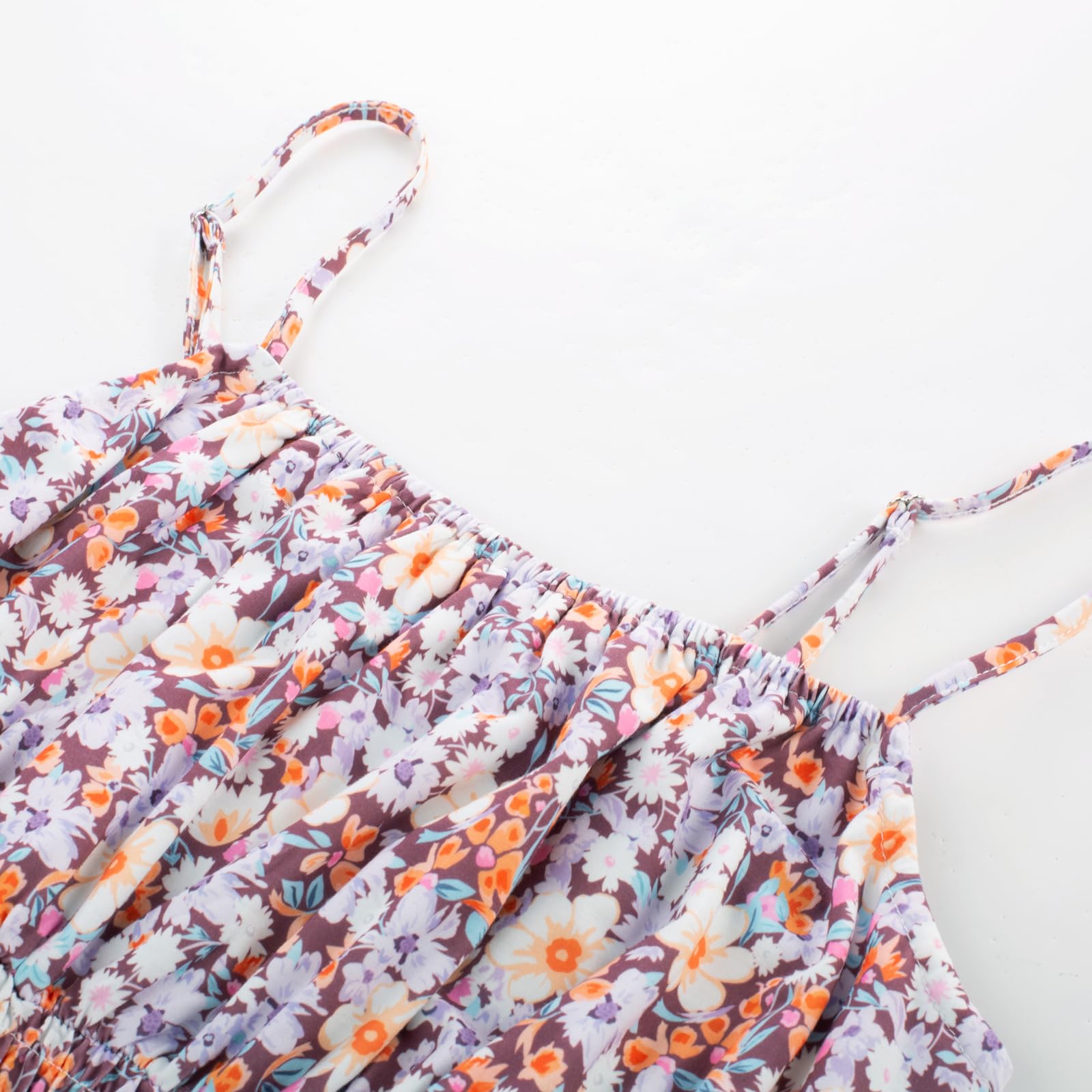 Foto 6 | Vestido De Verano Hawaiano De Primavera Grace Karin Maxi Morado S - Venta Internacional.