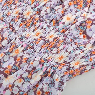 Foto 7 | Vestido De Verano Hawaiano De Primavera Grace Karin Maxi Morado S - Venta Internacional.