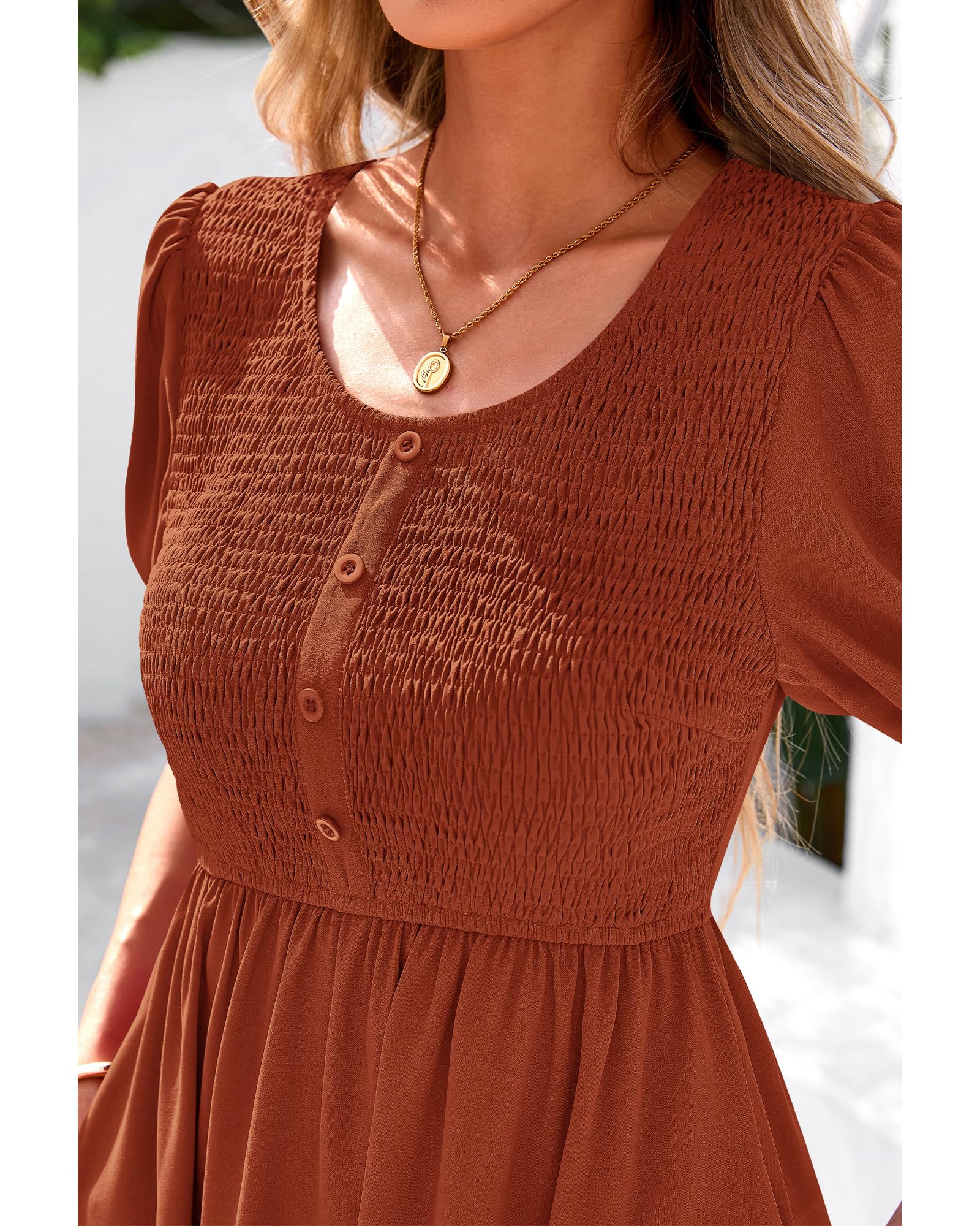 Foto 8 pulgar | Vestido Btfbm Spring Empire Cintura Para Mujer 2025 Verano Rojo - Venta Internacional.