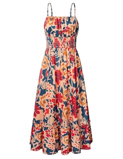 Foto 1 | Vestido Grace Karin Boho 2025 Sin Mangas Con Estampado Floral Maxi Azul Marino - Venta Internacional.