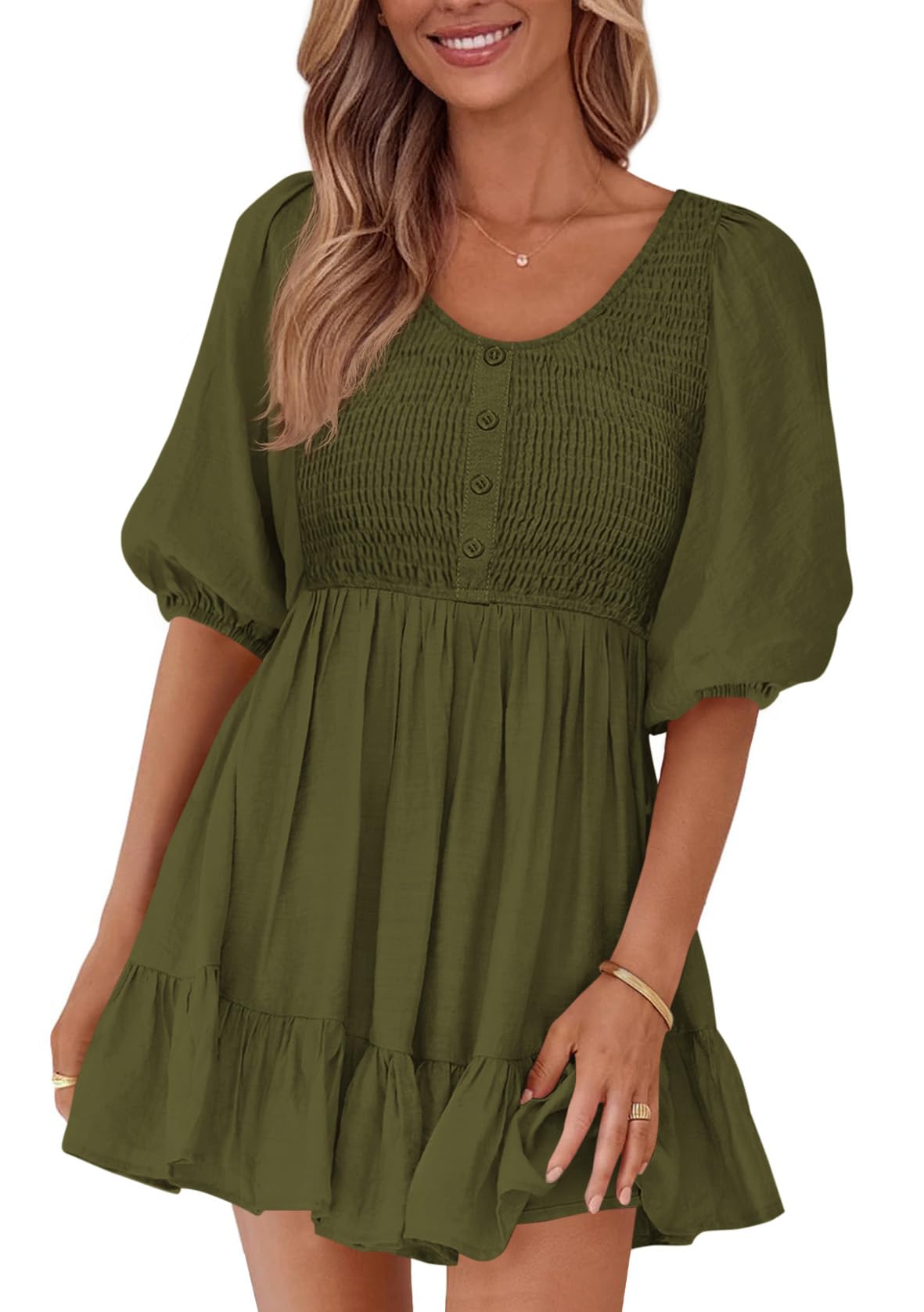 Foto 2 pulgar | Vestido Btfbm Spring Empire Waist Para Mujer 2025 Y Verano - Venta Internacional.