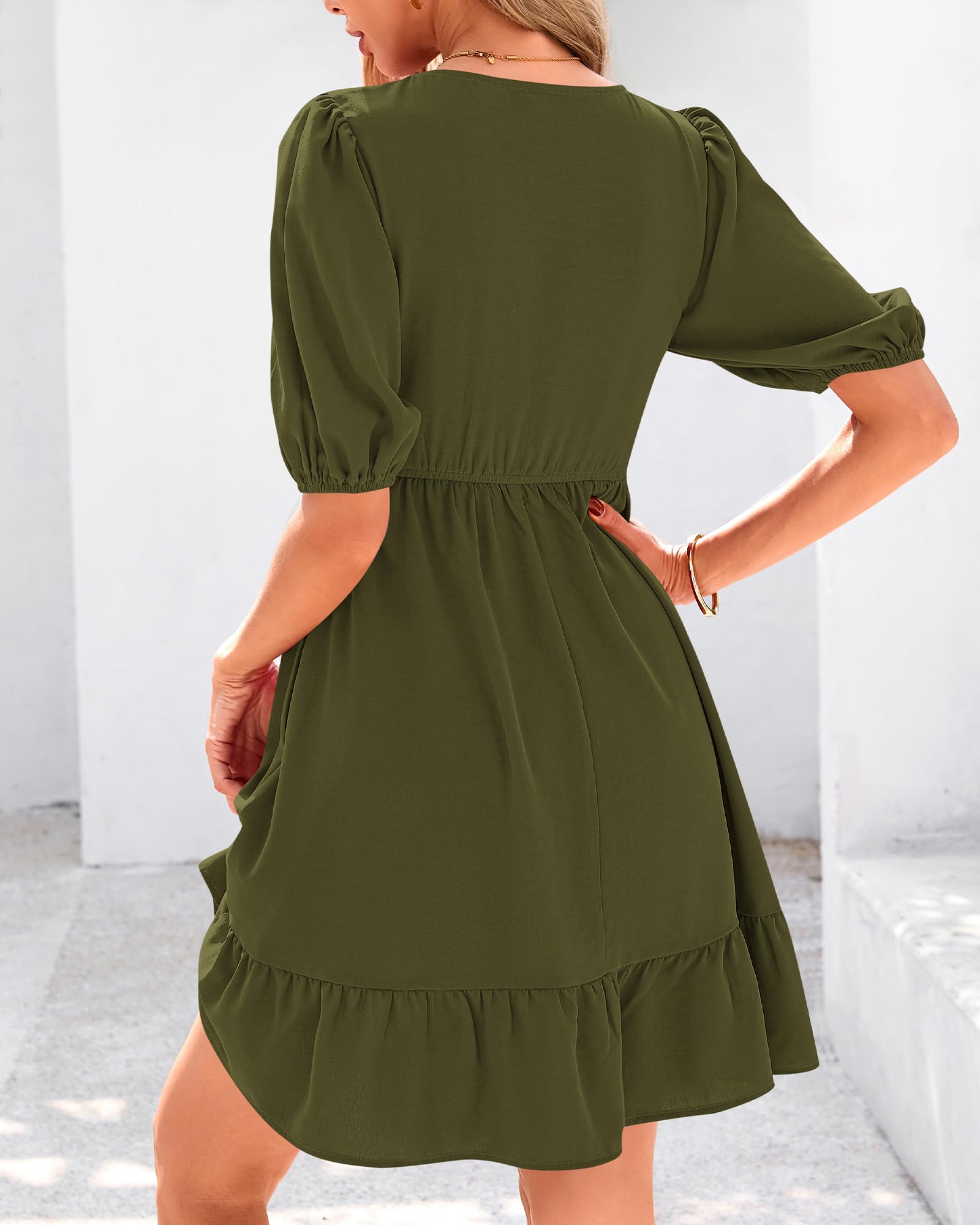 Foto 4 pulgar | Vestido Btfbm Spring Empire Waist Para Mujer 2025 Y Verano - Venta Internacional.