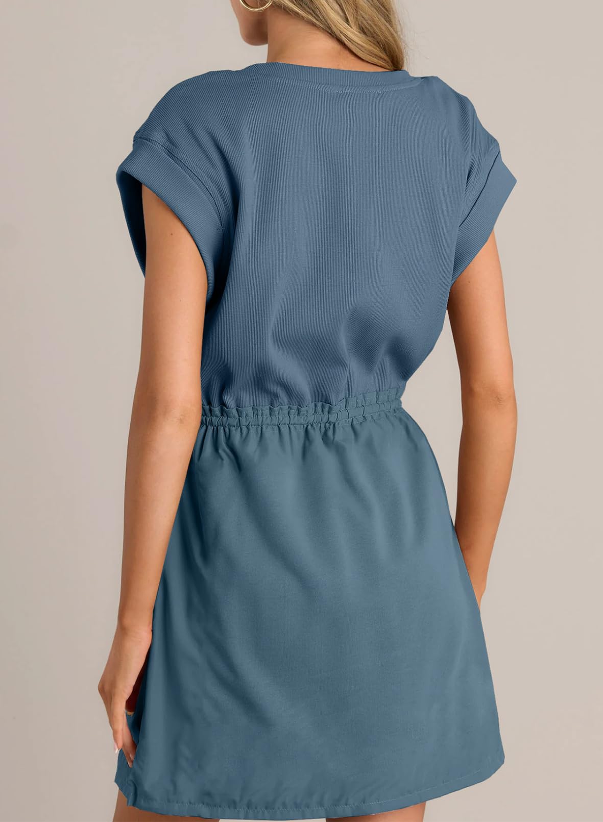 Foto 4 pulgar | Vestido Blencot Casual De Verano Para Mujer Con Bolsillos - Venta Internacional.