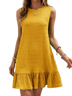 Foto 1 | Vestido Soly Hux Para Mujer, Dobladillo Con Volantes, Sin Mangas, Sin Mangas, Sin Mangas, Verano - Venta Internacional.