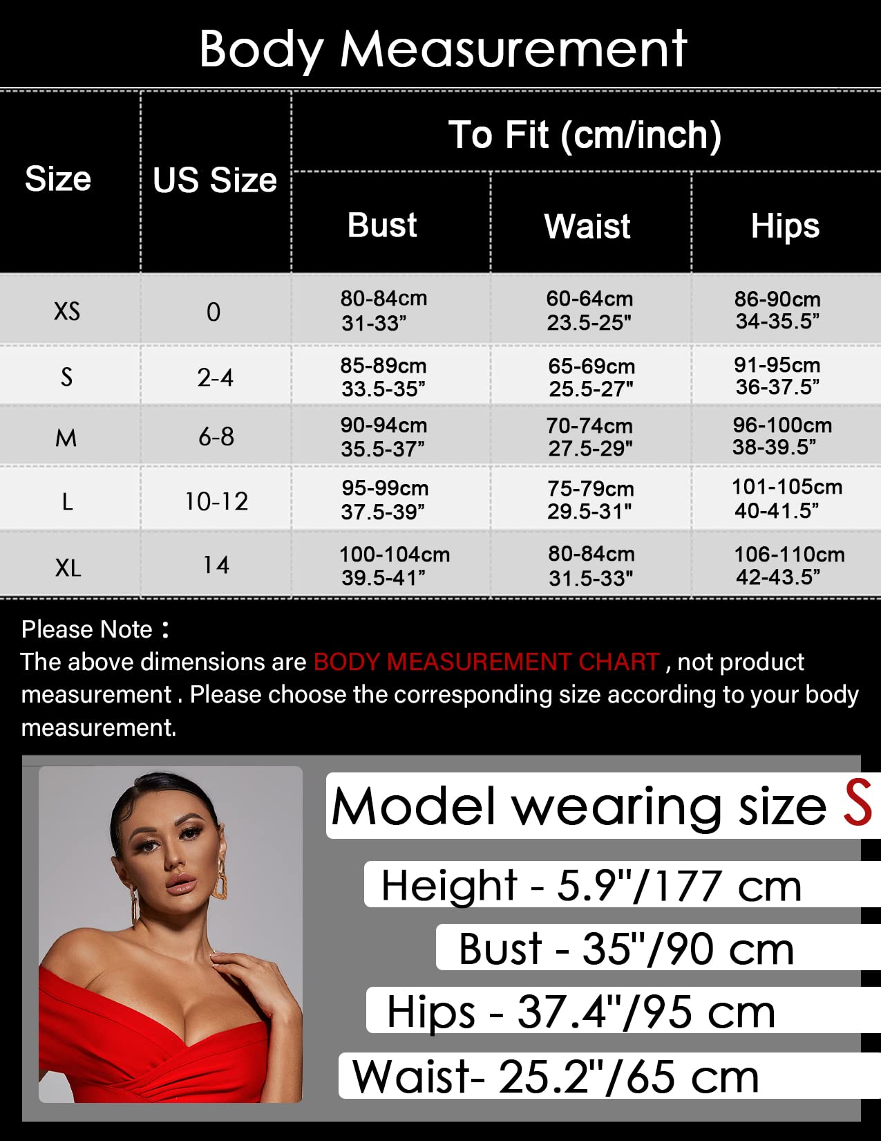 Foto 6 pulgar | Vestido Bella Barnett Con Hombros Descubiertos, Vendaje Rojo Y Cuello En V - Venta Internacional.