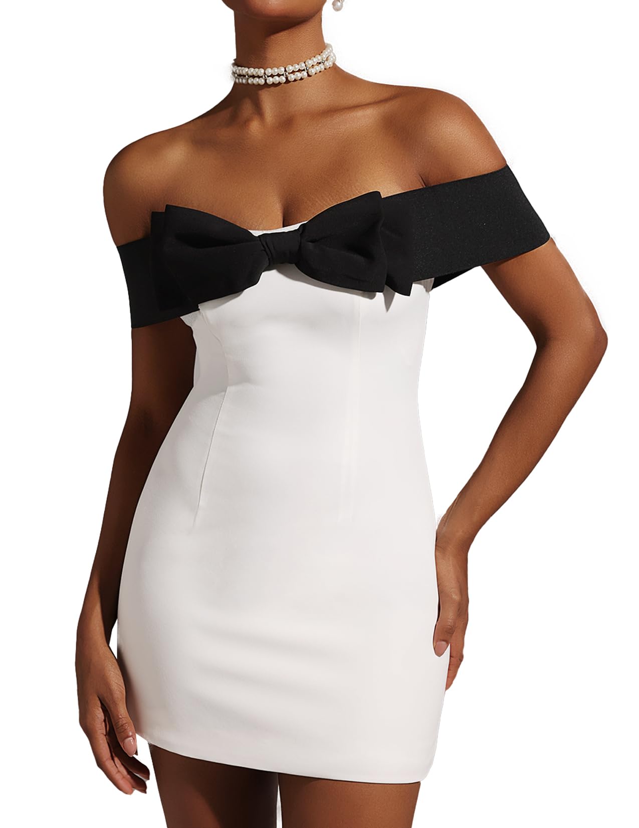 Foto 2 pulgar | Vestido Tsukko Con Tirantes Finos Y Lazo Primaveral Sin Mangas, Blanco - Venta Internacional.