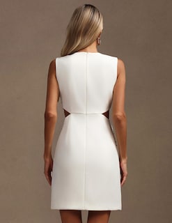 Foto 4 | Vestido Ajustado Sin Mangas Con Forma De Caracola De Diamantes Coloridos De Tsukko - Venta Internacional.