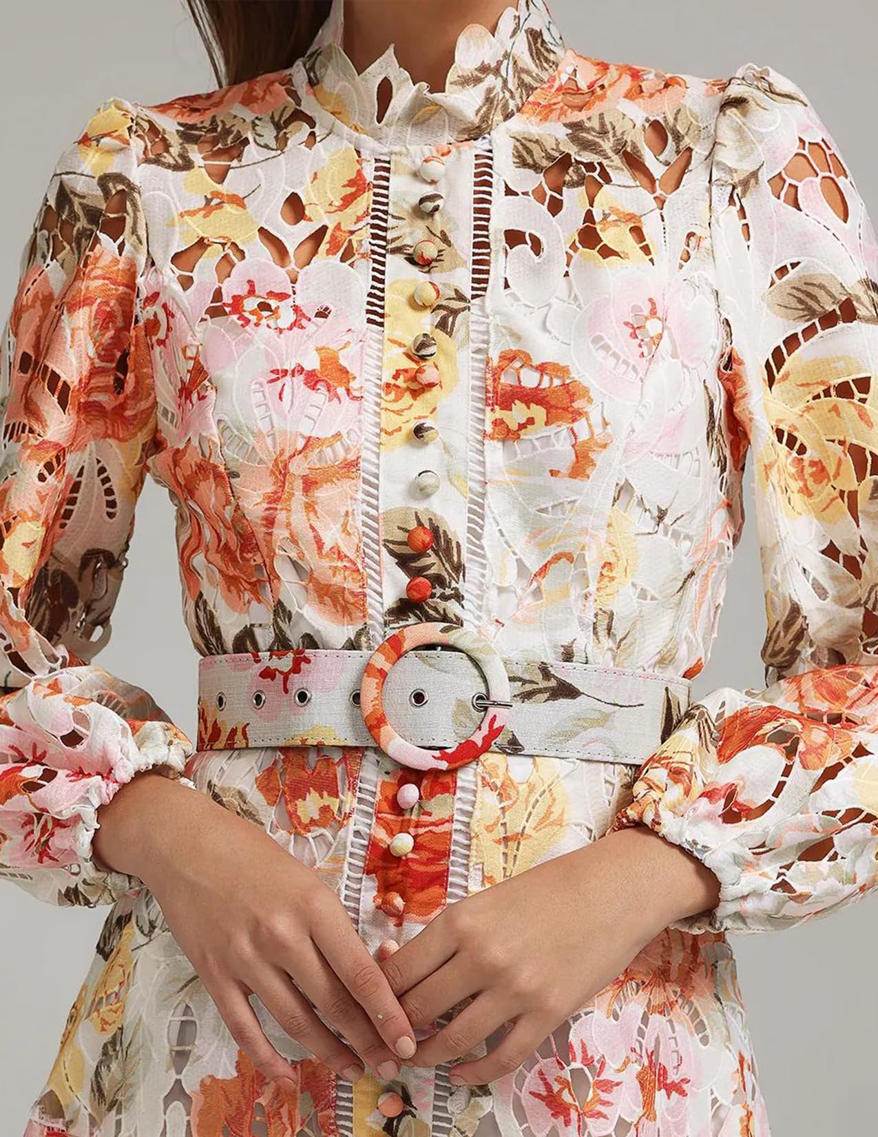 Foto 6 pulgar | Vestido Bella Barnett Mini Con Estampado Blanco Para Mujer - Venta Internacional.