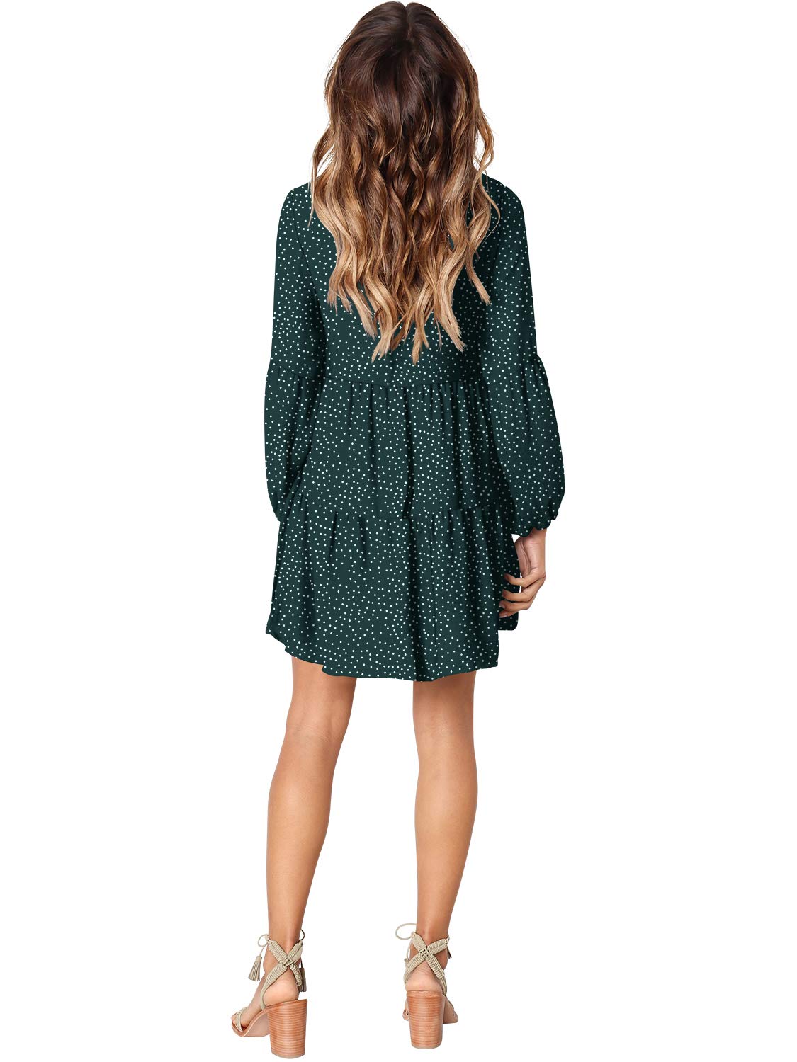 Foto 4 pulgar | Vestido Casual Amoretu Tipo Túnica Cuello en V Holgado para Mujer - Venta Internacional