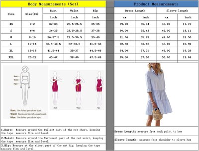 Foto 3 | Vestido Camisero Chouyatou Para Mujer, A Rayas, Con Botones, Holgado, Rosa - Venta Internacional.