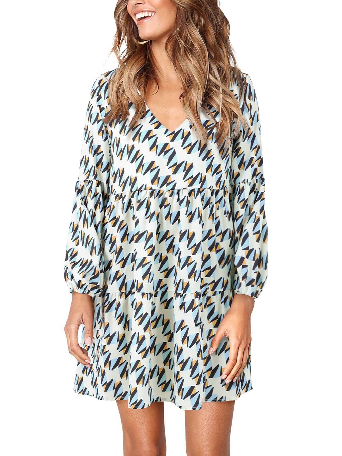 Foto 1 | Vestido Amoretu Para Mujer, Con Forma De Pata De Gallo, Hasta La Rodilla, Talla Xl - Venta Internacional.