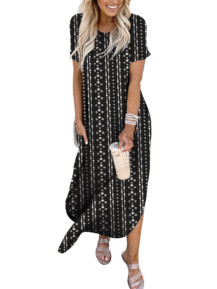 Foto 6 pulgar | Vestido Anrabess, Casual, Holgado, Holgado, Dividido, Maxi Beach - Venta Internacional.