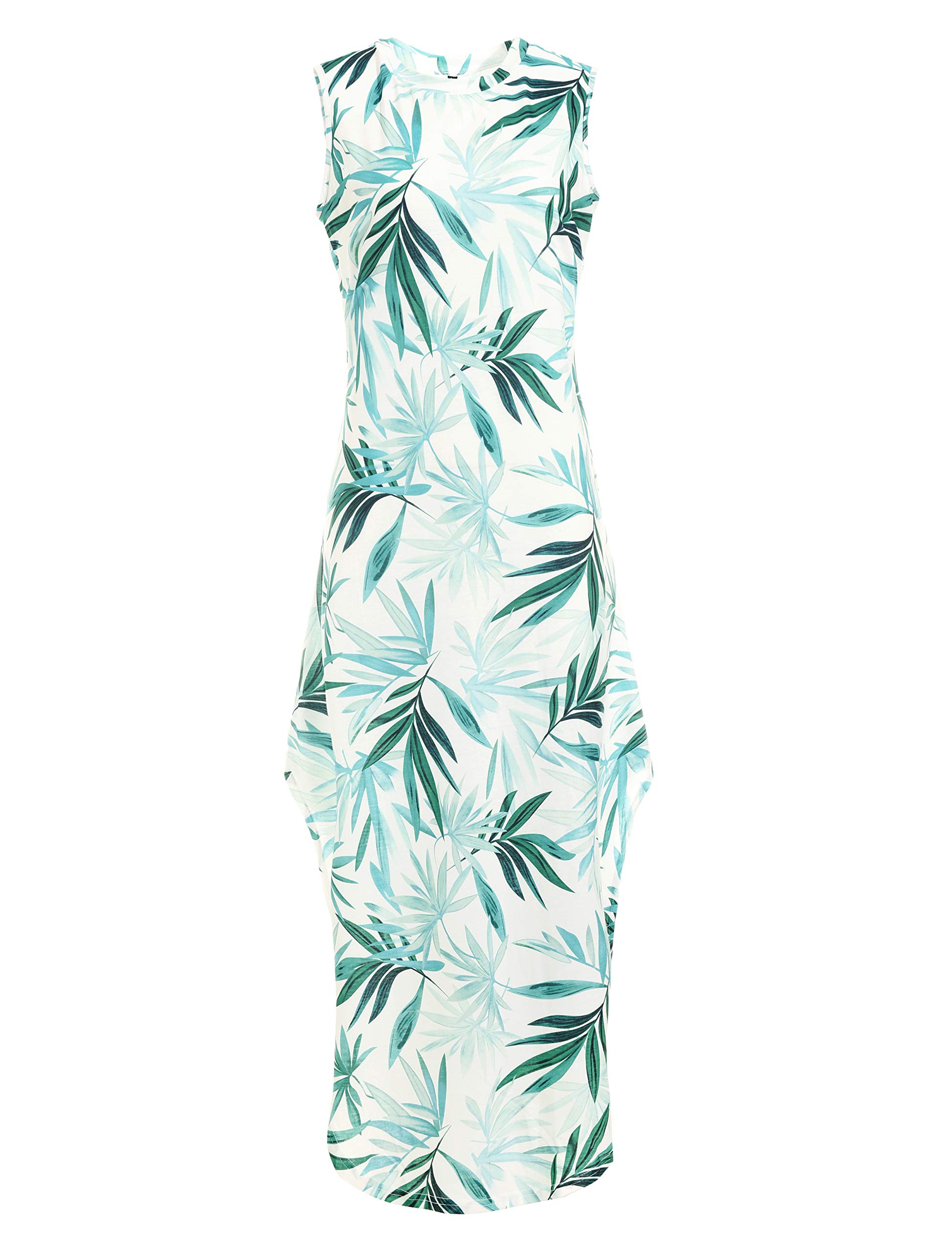 Foto 6 pulgar | Vestido Anrabess, Casual, Holgado, Sin Mangas, Maxi Beach - Venta Internacional.