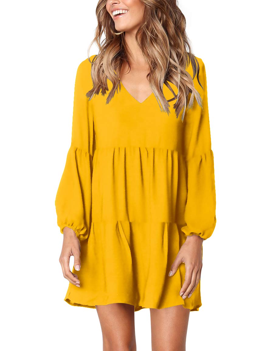 Foto 2 pulgar | Vestido Túnica Amoretu 2024 Con Cuello En V Para Mujer - Venta Internacional.