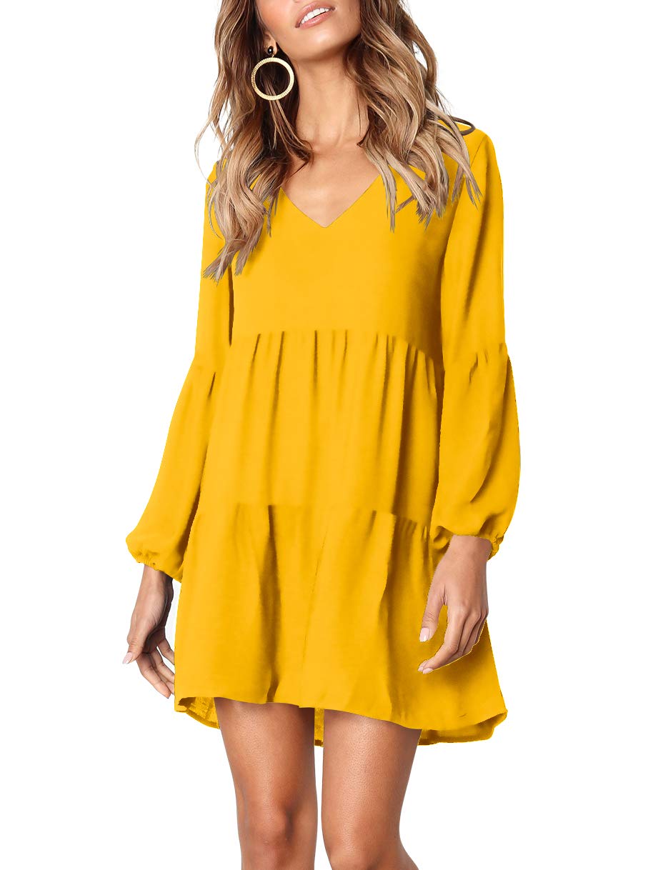 Foto 4 pulgar | Vestido Túnica Amoretu 2024 Con Cuello En V Para Mujer - Venta Internacional.