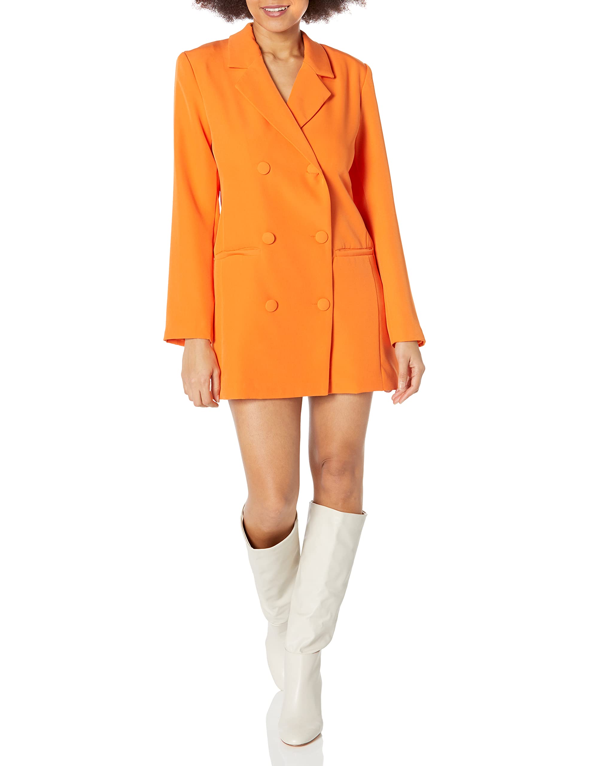 Foto 2 pulgar | Vestido Steve Madden Reagan Para Mujer, Talla S, Naranja - Venta Internacional.