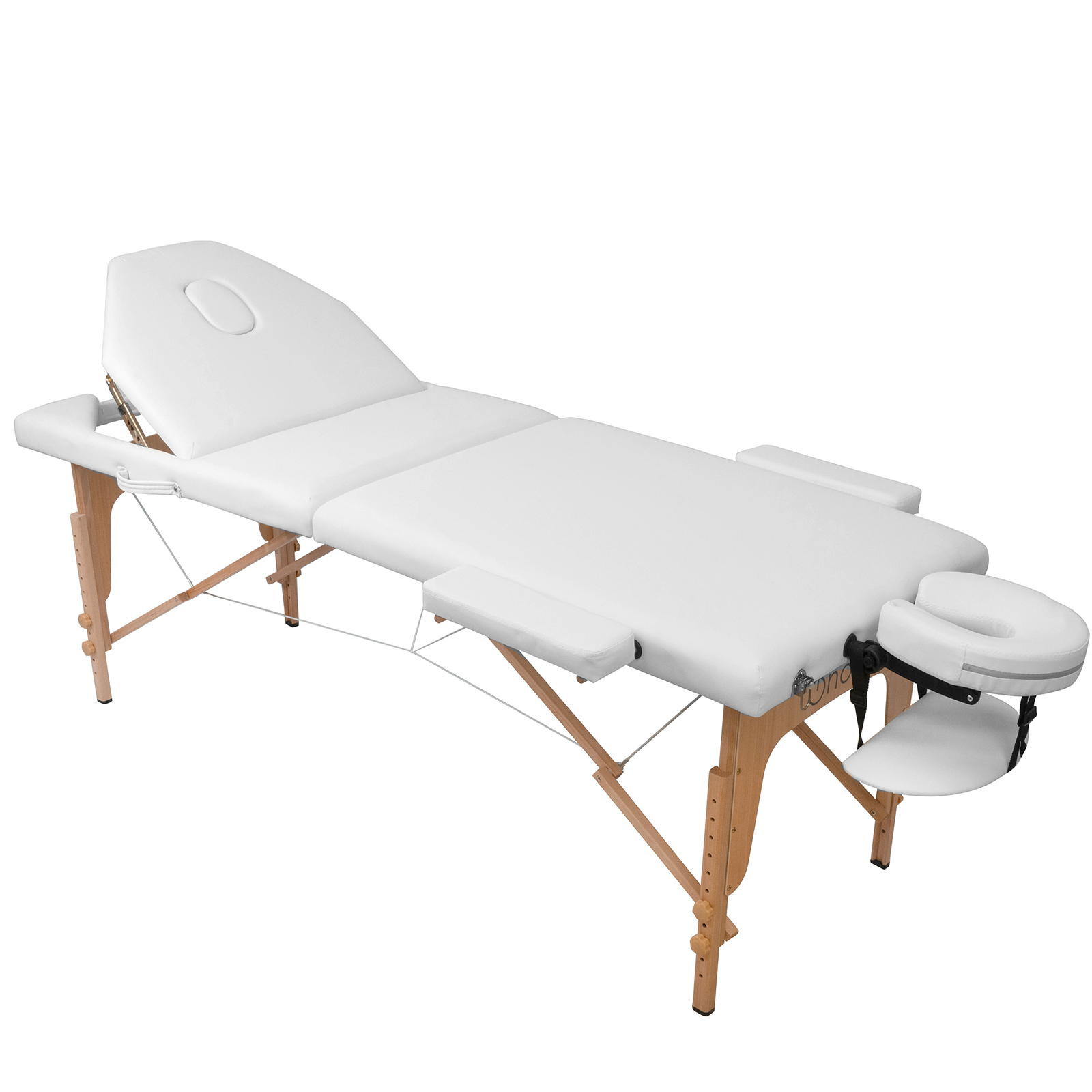 Cama para Masajes Onof Mb-01 3 Posiciones color Blanco