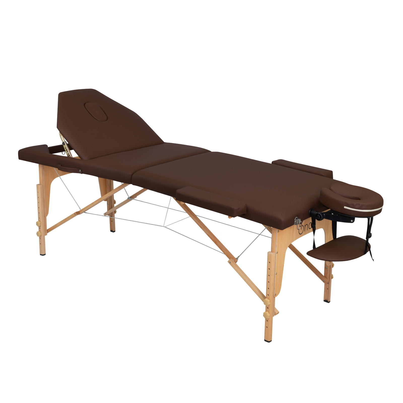 Cama para Masajes Onof Mb-01 3 Posiciones color Marrón