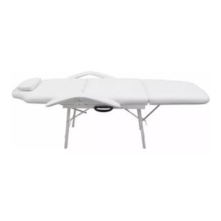 Foto 3 | Camilla de Masaje Nanofort Mkz-sillafacial Reclinable/ Portátil color Blanco